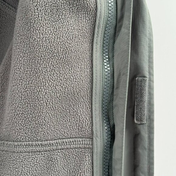 L.L. Bean Womens Red Hooded Jacket With Removable Gray Fleece Liner Size M - Picture 8 of 9